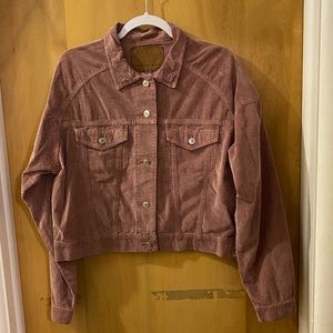 NWOT American Eagle Corduroy Cropped Jacket